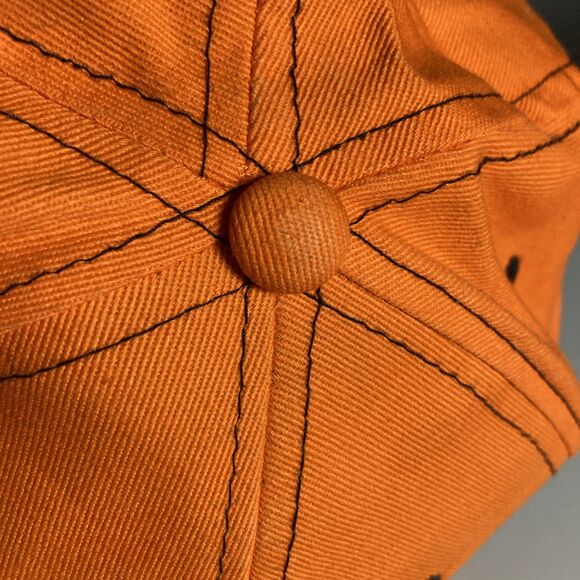 Baltimore Orioles Baseball Hat • DAP • Embroidered Logo, Orange Cap, Adjustable - Picture 9 of 9